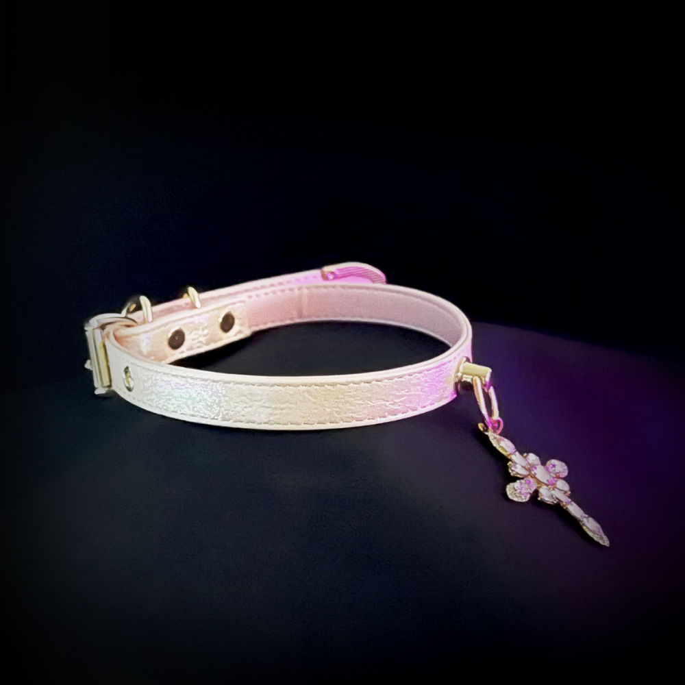 Crystal Cross Collar