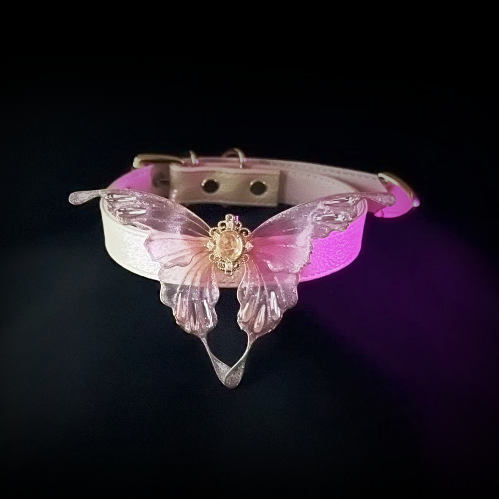 Blush Butterfly Collar
