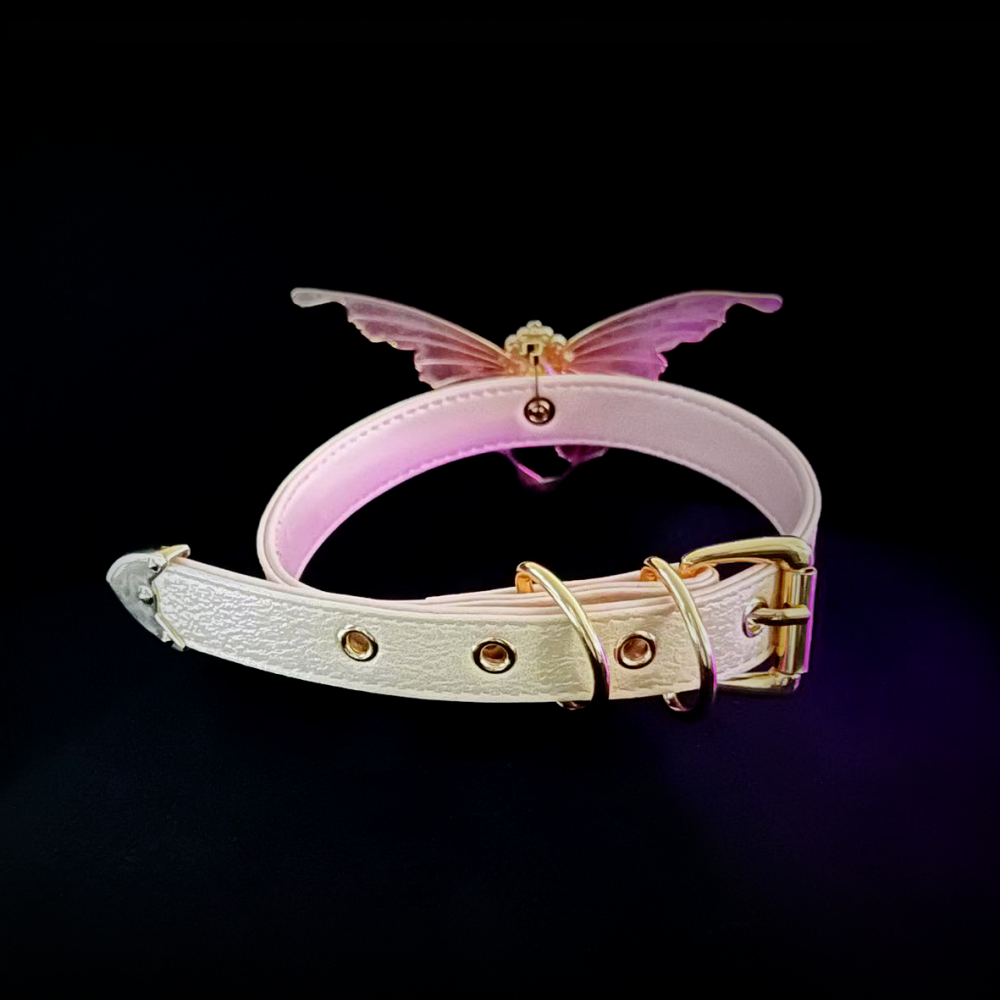 Blush Butterfly Collar