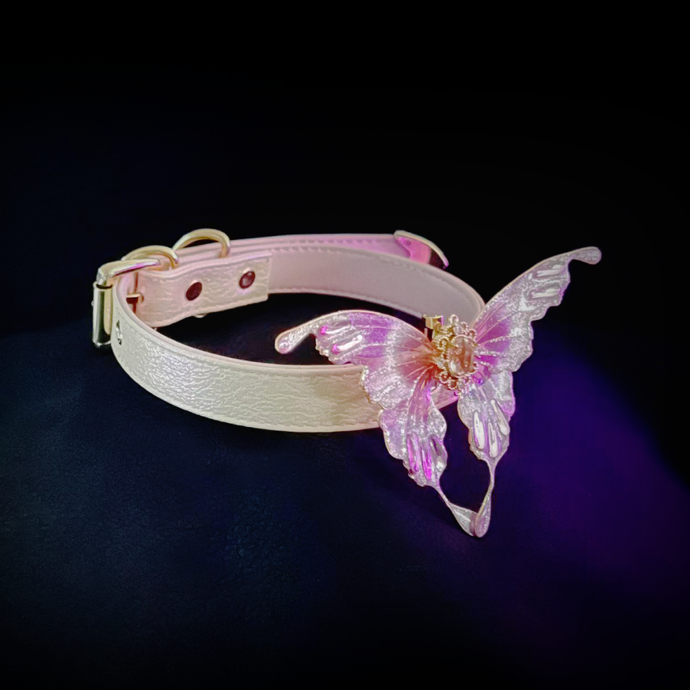 Blush Butterfly Collar