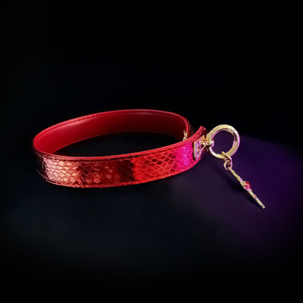 Crimson Cross Collar