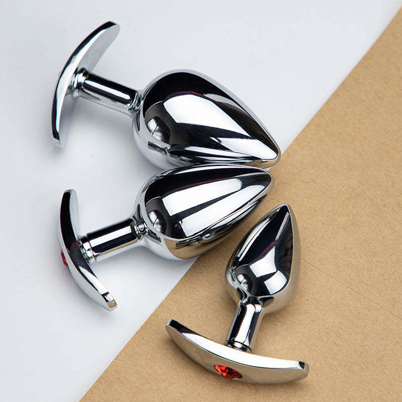 sm Props T Metal Anal Plug with Drill Anal Expander for Women, Masturbation Toy, Adult Products Wholesale