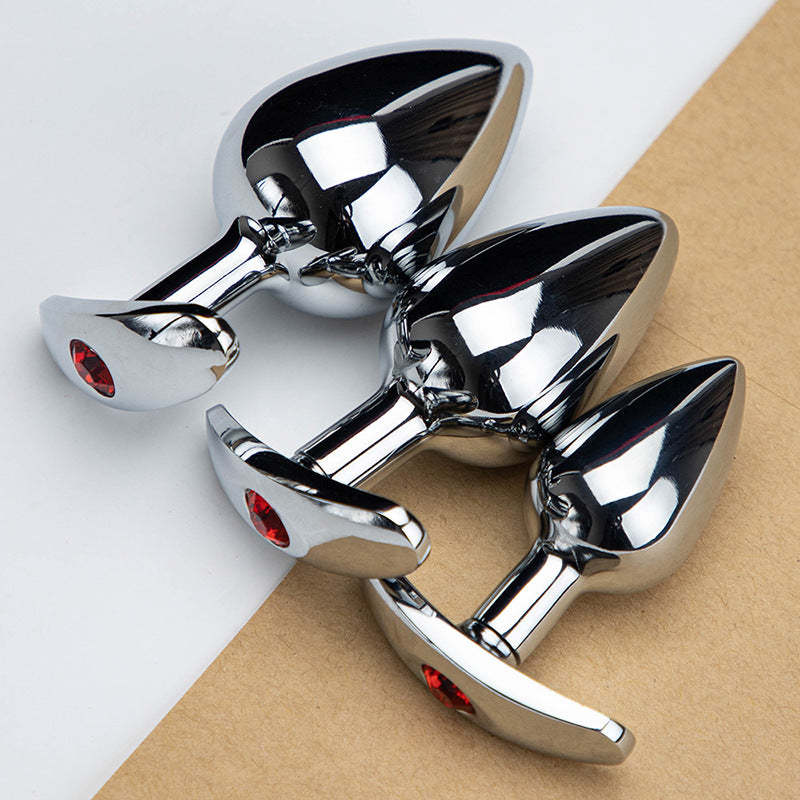 sm Props T Metal Anal Plug with Drill Anal Expander for Women, Masturbation Toy, Adult Products Wholesale