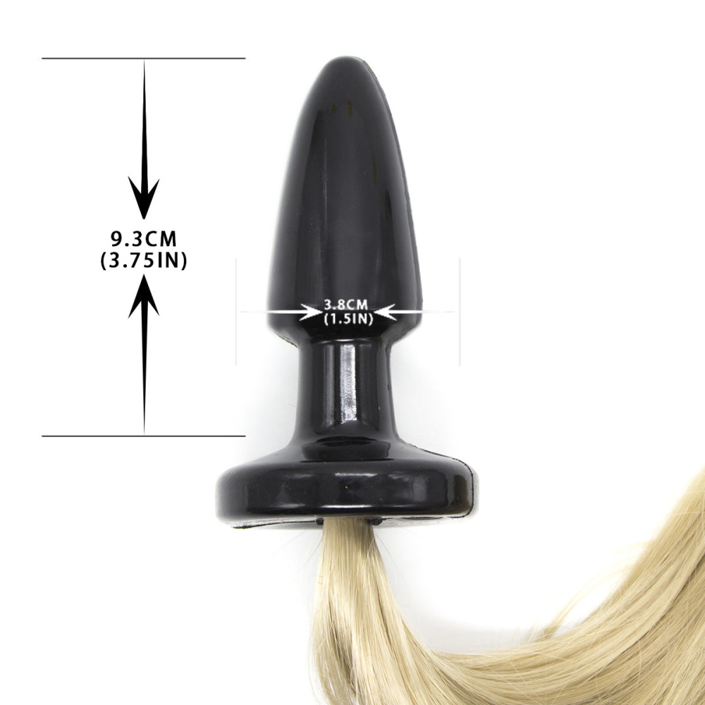 "PonyPlay Plug" - Equestrian Tail Anal Jewelry