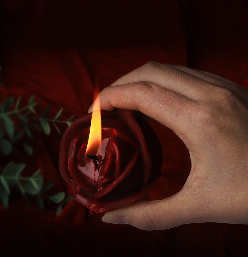 "VelvetDrip" - Low-Temperature Play Candle Set