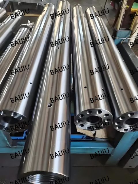 Bimetallic injection screw barrel for PVC