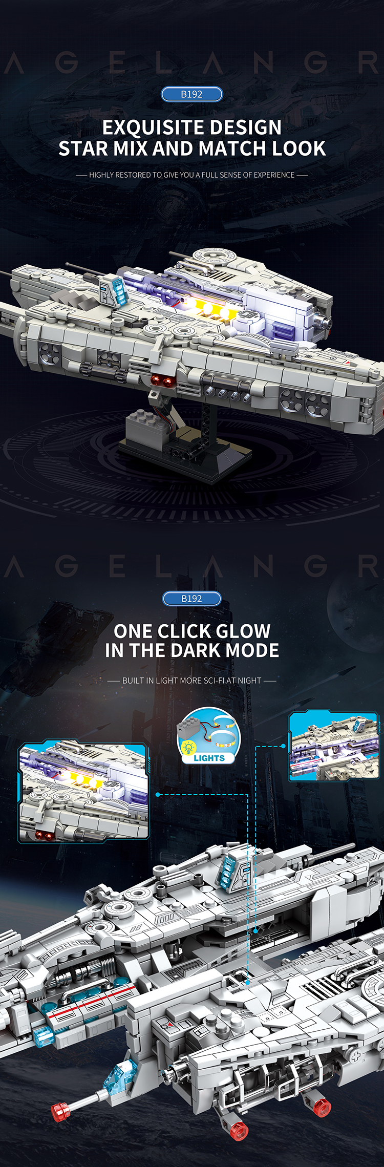 Infinite Universe Lagrange