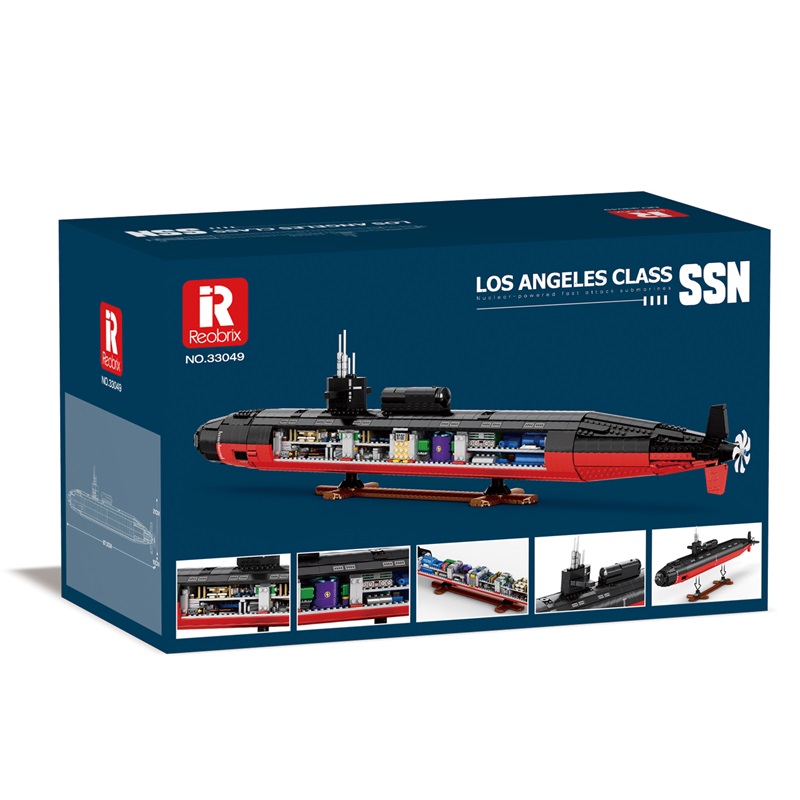 Reobrix 33049 Los Angeles-class SSN 1:125