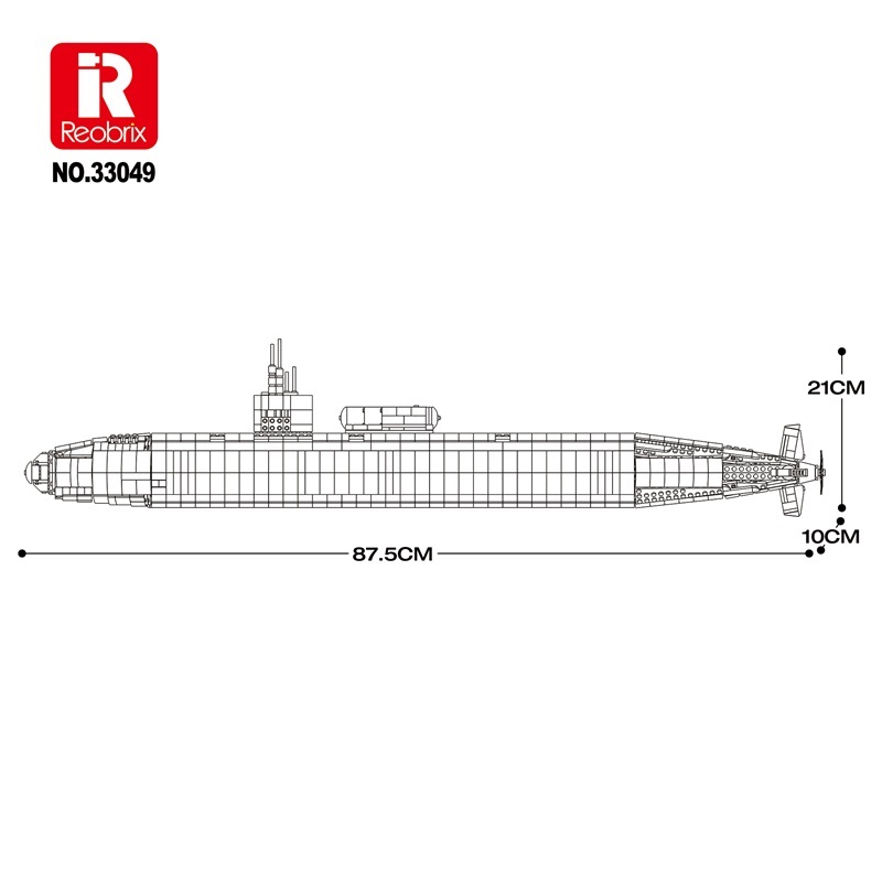 Los Angeles-class SSN 1:125