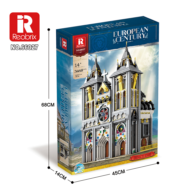 Reobrix 66027 European Century：Churches