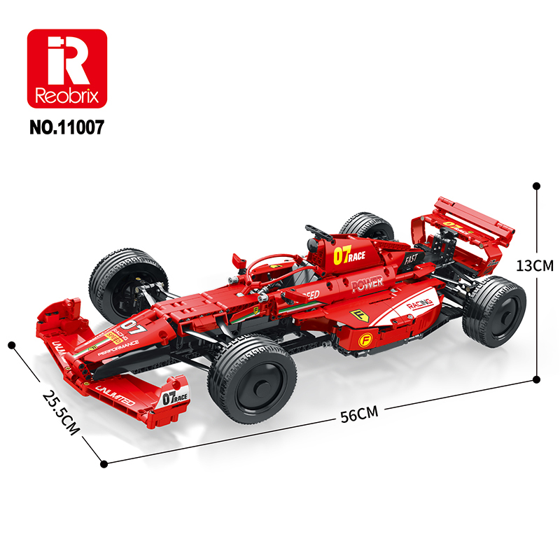 Reobrix 11007 Formula F1 Car（Remote Control Version）