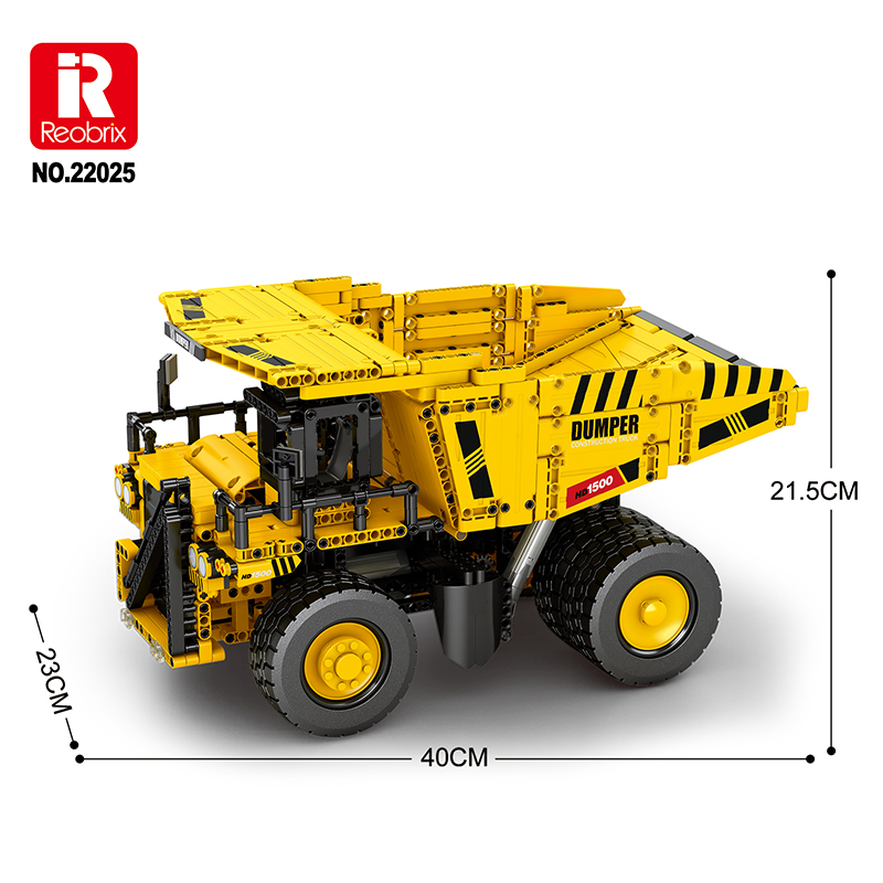 Reobrix 22025 Mining Truck Building Set