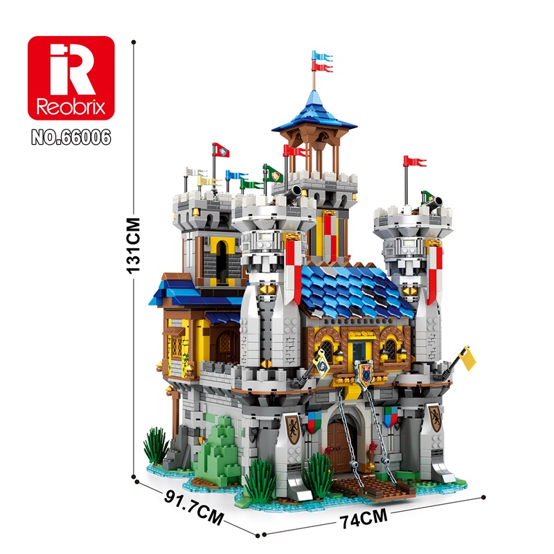 Reobrix 66006 Golden Lion Castle Block Set