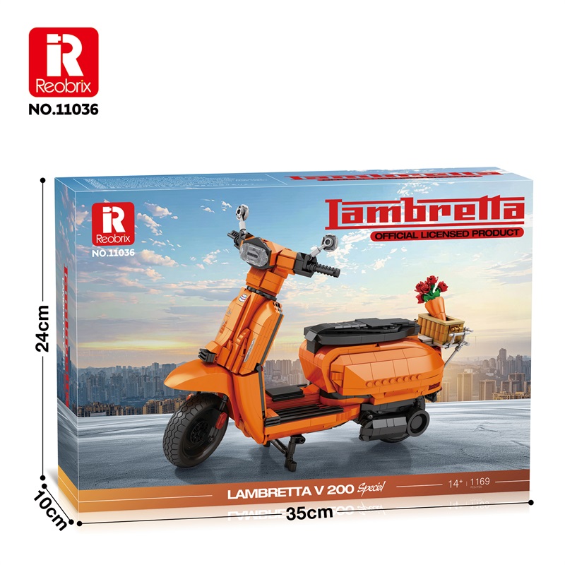 RETRO SCOOTER （Orange）