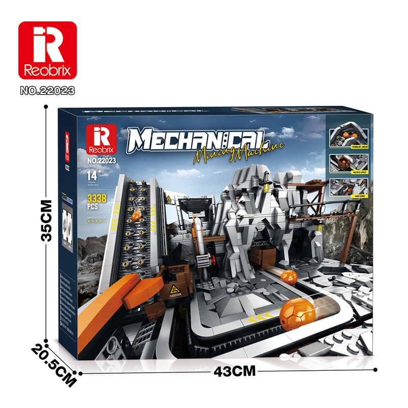 Reobrix 22023 Mining Machinery Set