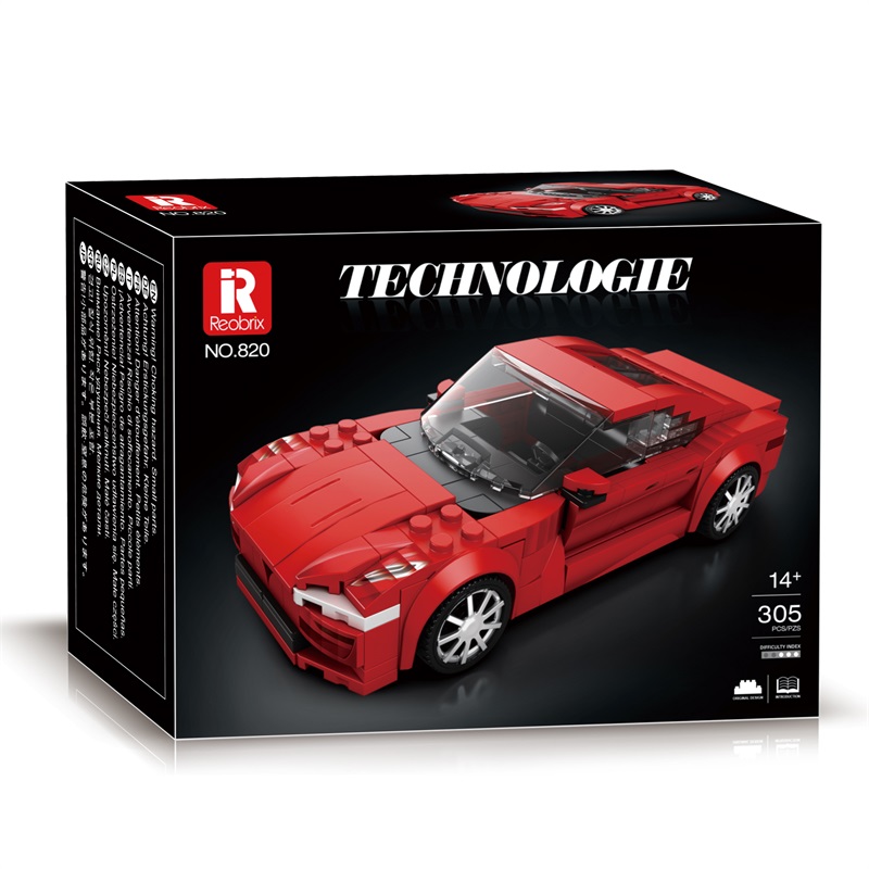 Reobrix Tesla Model S Building Set