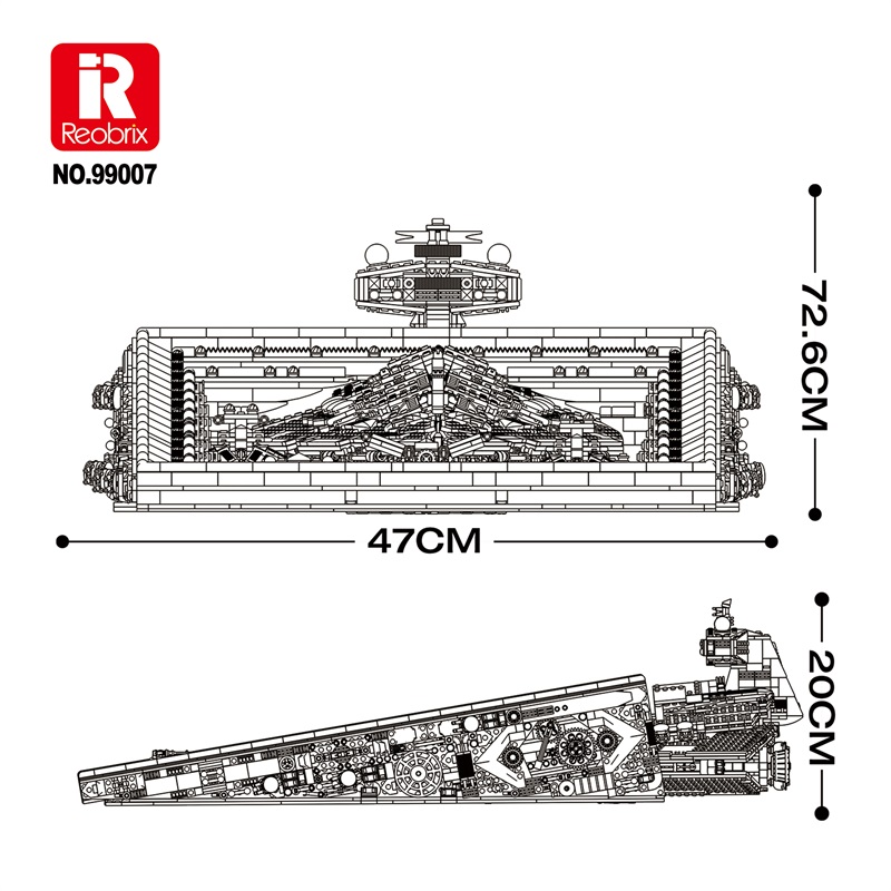 Reobrix 99007 Star Revenge Drawing Art Set