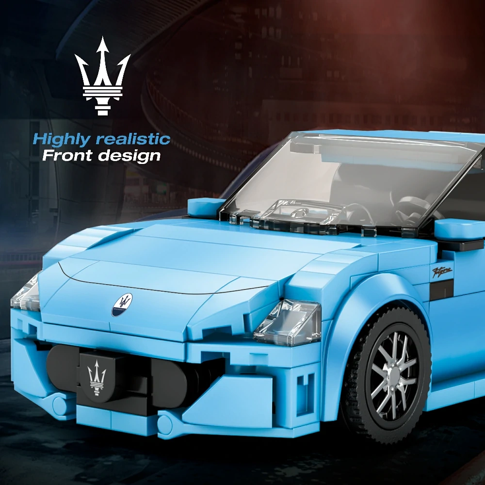 Blue Maserati Model Car – 1:24 GranTurismo | Reobrix