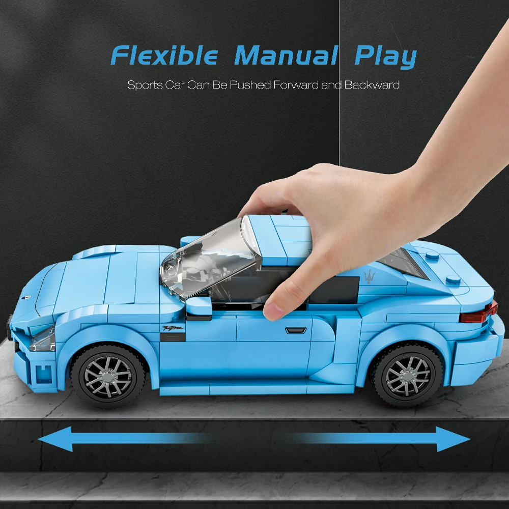 Blue Maserati Model Car – 1:24 GranTurismo | Reobrix