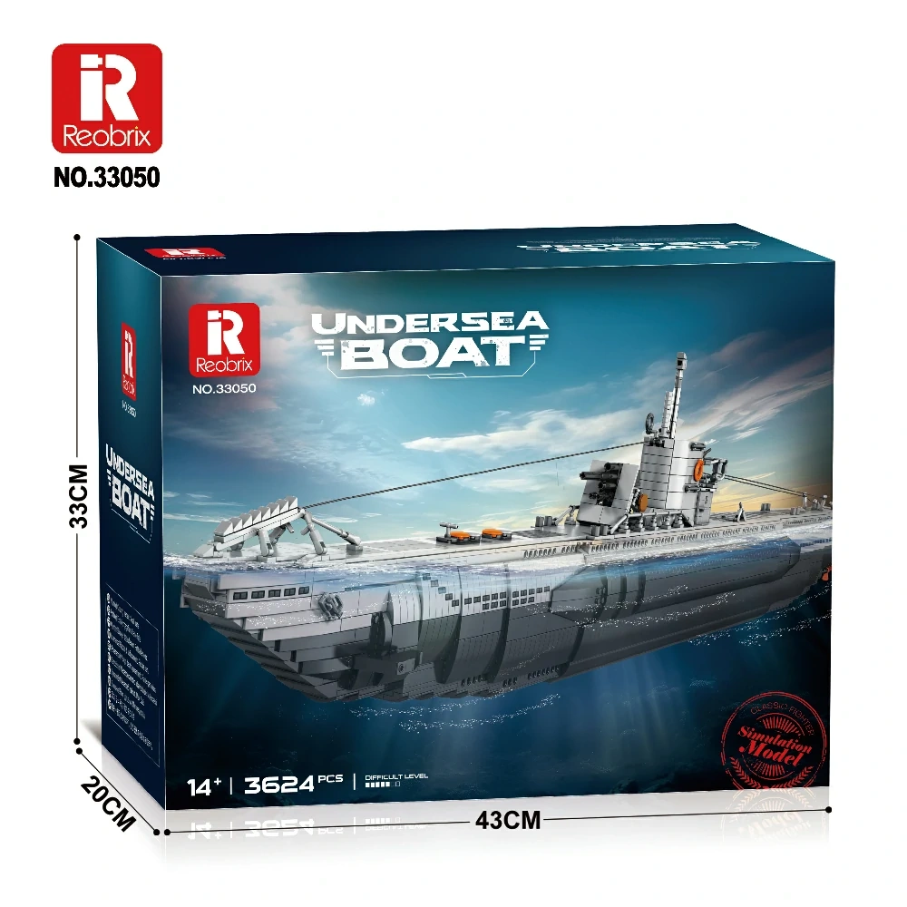 Reobrix 33050 Undersea Boat Submarine Set