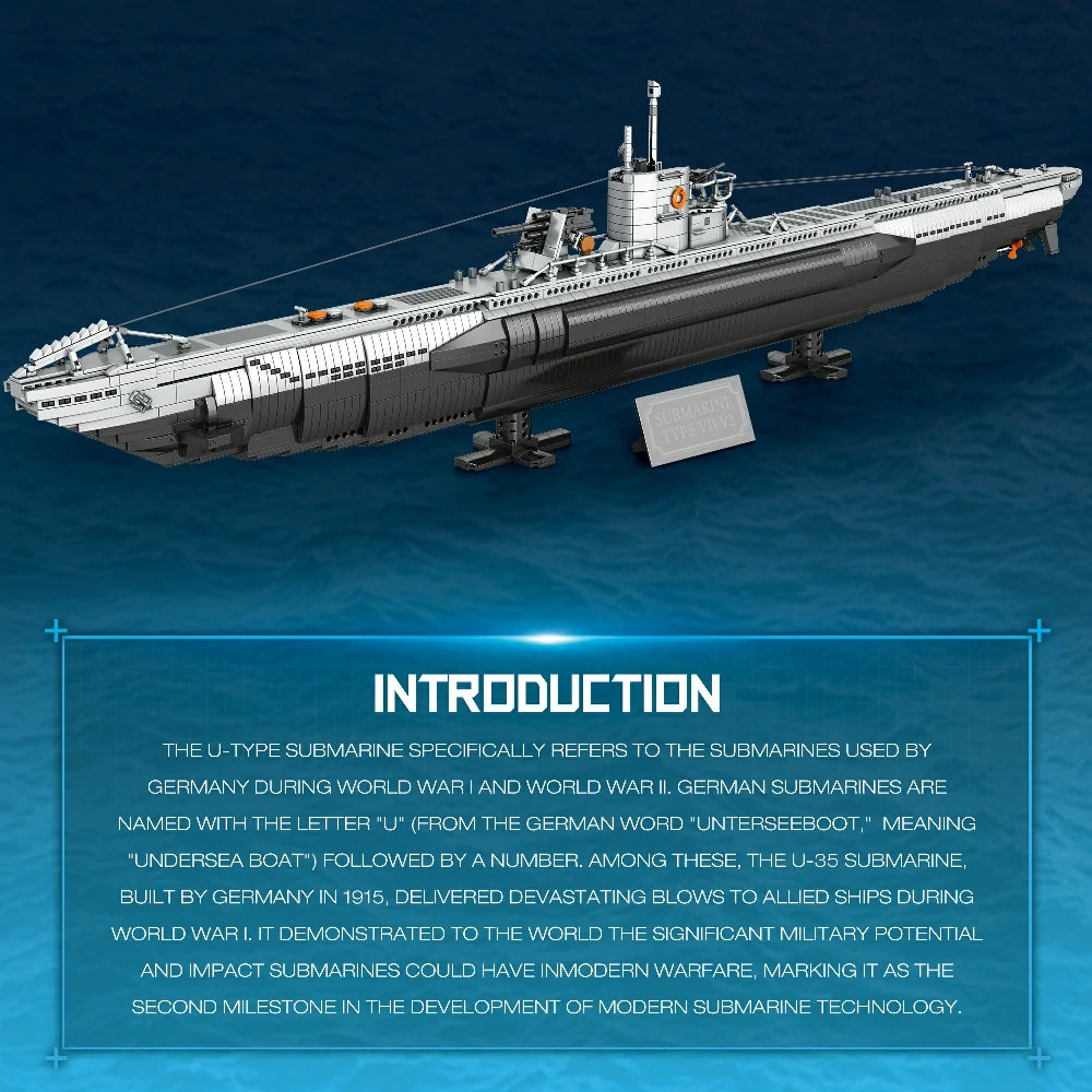 Reobrix 33050 Undersea Boat Submarine Set