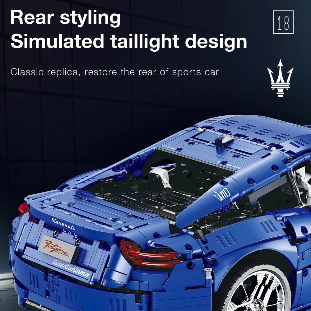 Reobrix 1:8 Maserati GranTurismo Model Car