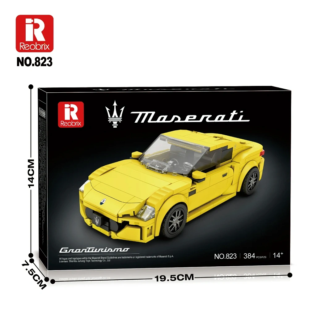 Yellow 1:24 GranTurismo Maserati