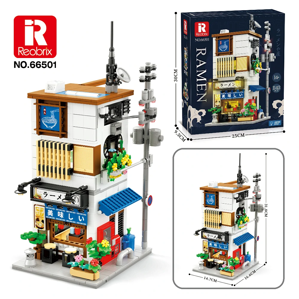 Buy Ramen House - Japanese Ramen Building Set at Reobrix