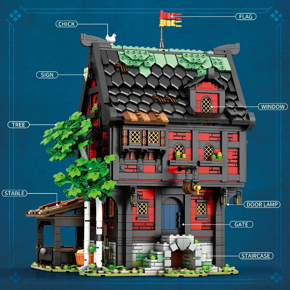 Medieval Tavern THE CRUSADER'S INN