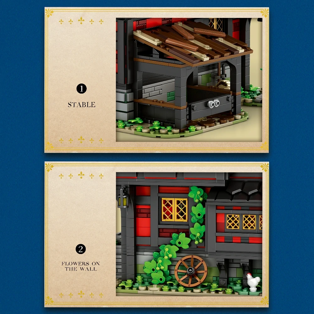 Medieval Tavern THE CRUSADER'S INN Set