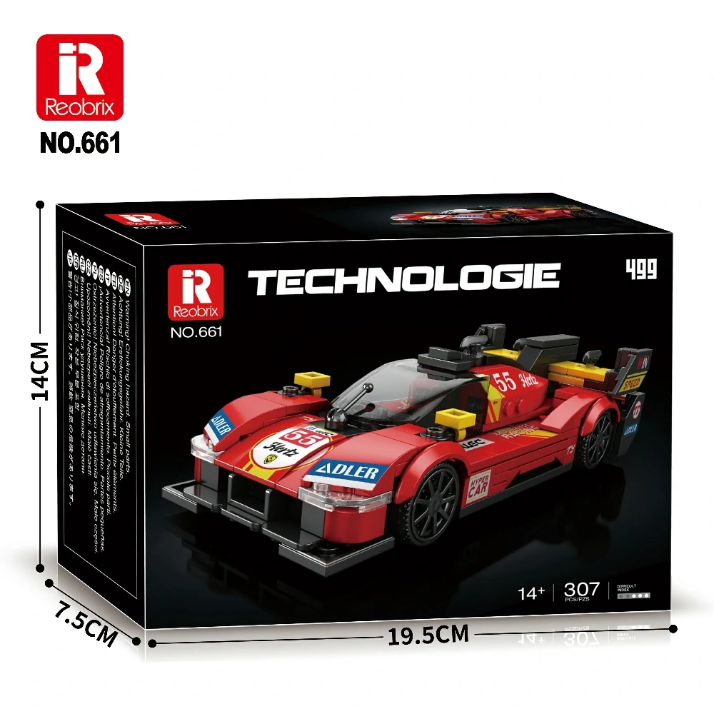 Red Car 499P Speed Champions