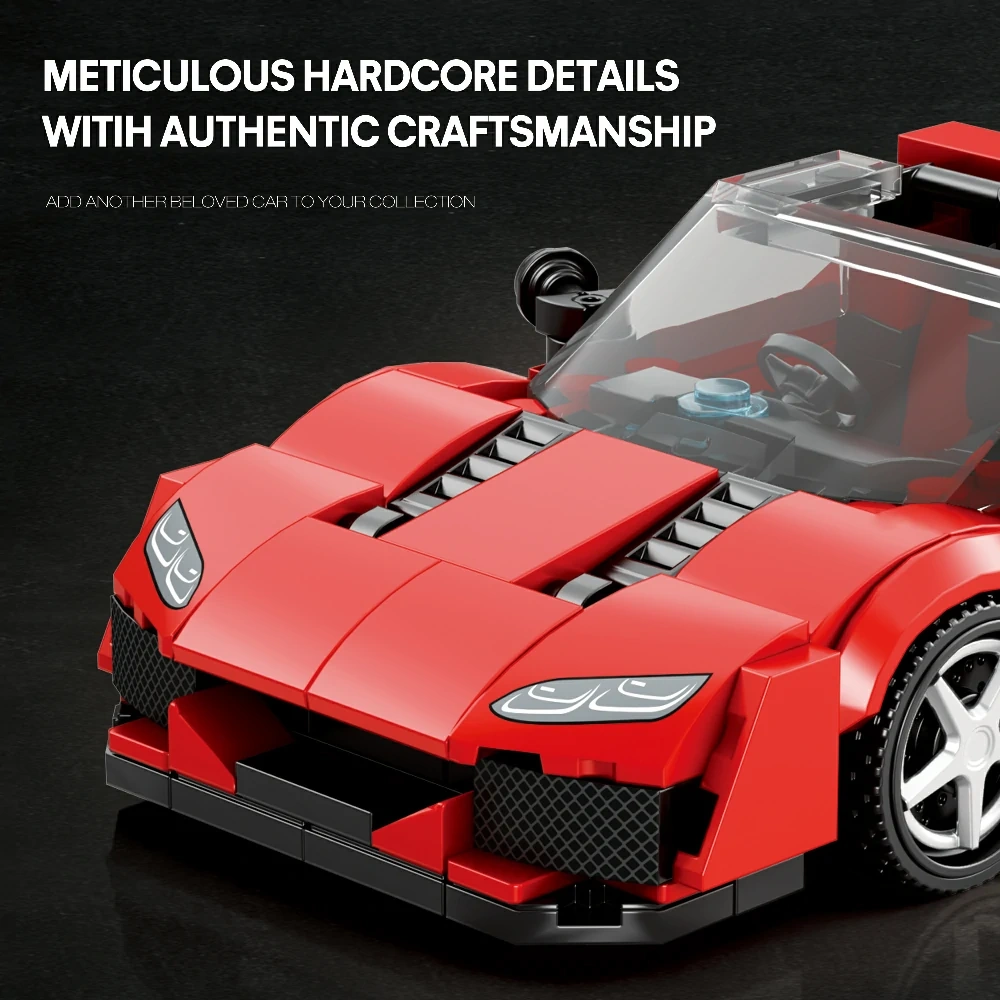 Ferrari J50 Supercar LEGO Model