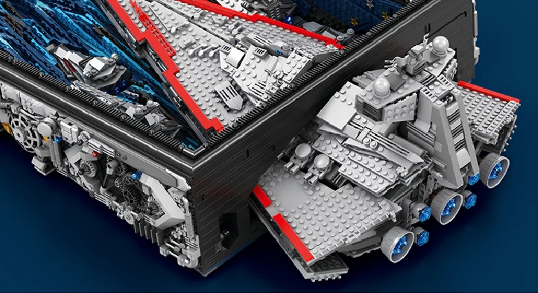 Details on the reobrix 99007 Star Revenge Art Drawings.