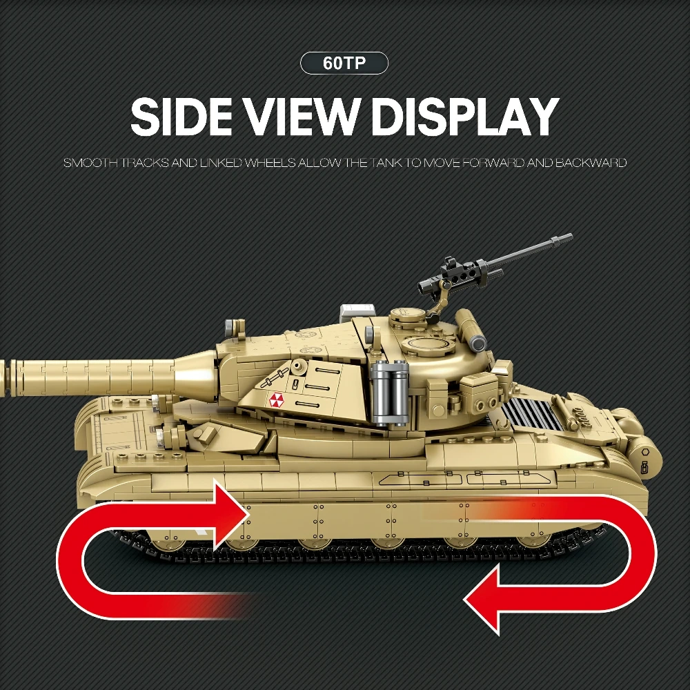 60TP Tank World Of Tanks – Build Your Own 60TP Tank Model