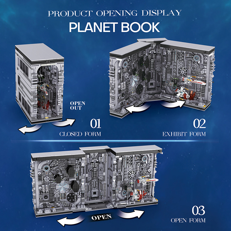 There are three display forms of Star Revenge Planet Book