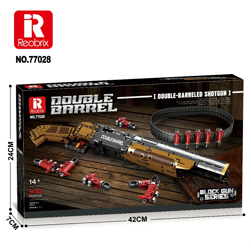 Reobrix 33041 SR-71 Blackbird Toy Set