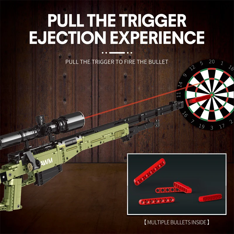 Super Magnum AWM simulates real shooting.