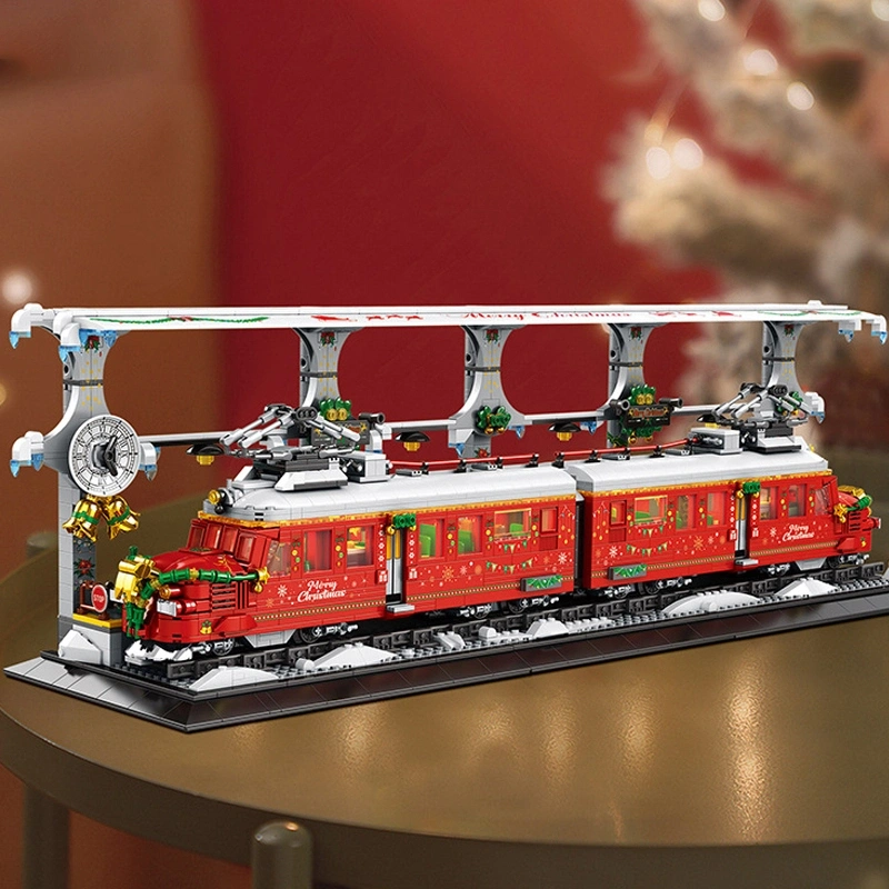 Reobrix 66034 Christmas Train Block Set