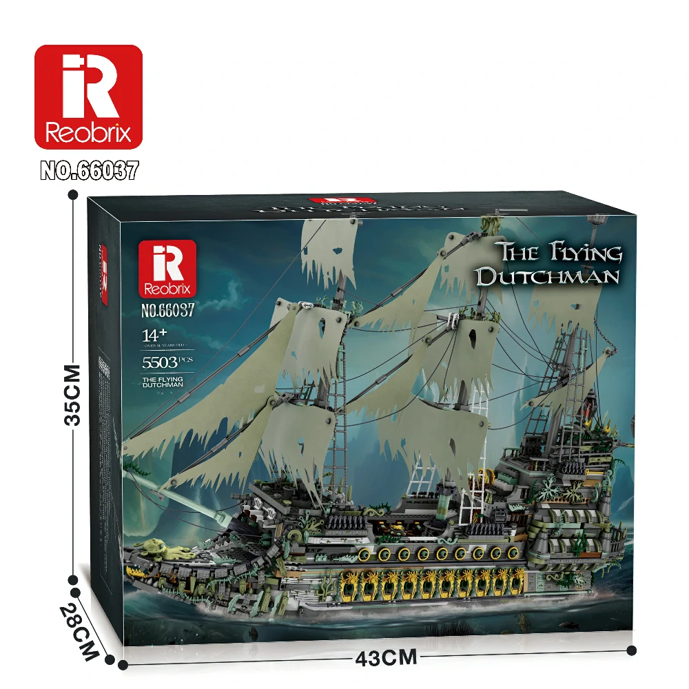 Reobrix 66037 Flying Dutchman Toy Set