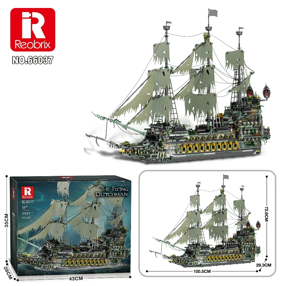 Reobrix 66037 Flying Dutchman Toy Set