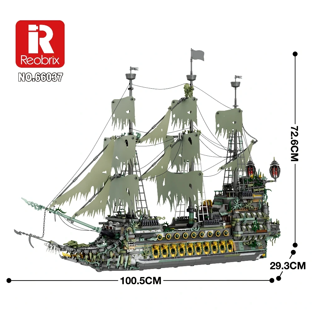 Reobrix 66037 Flying Dutchman Toy Set