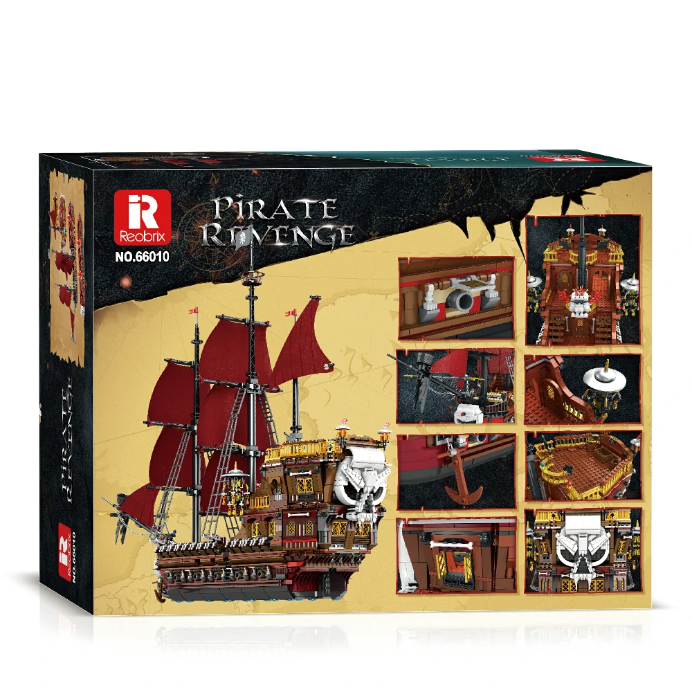 Reobrix 6601 Pirate Revenge-Model Ship