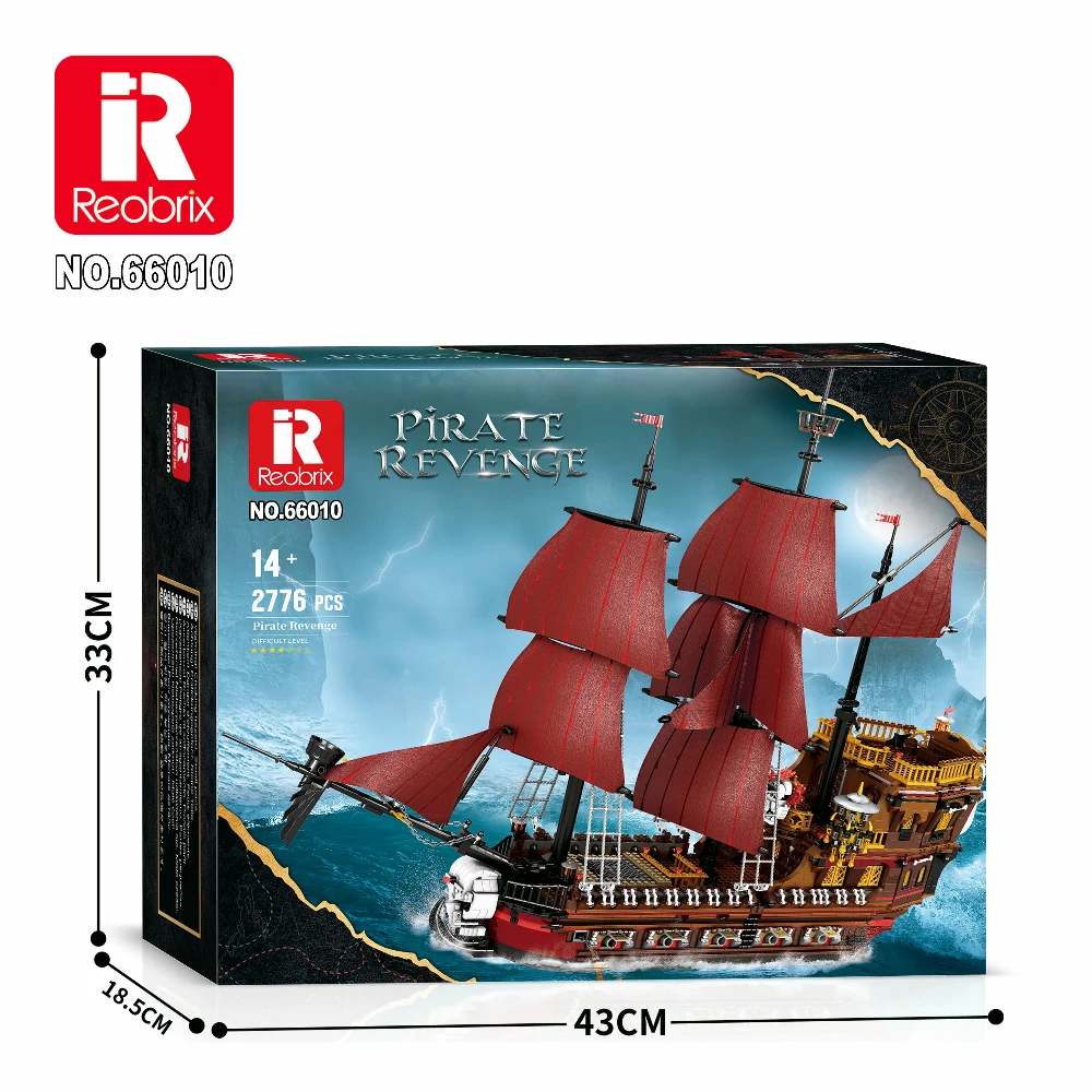 Reobrix 6601 Pirate Revenge-Model Ship