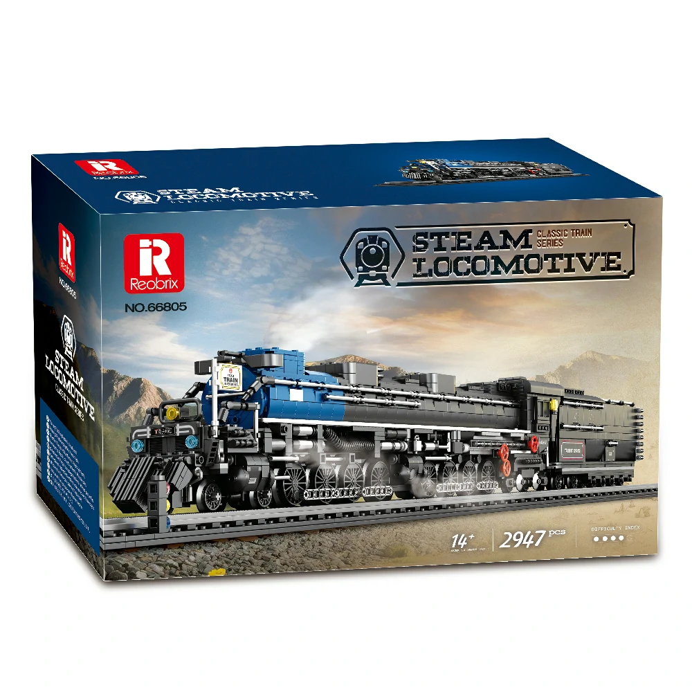 Steam Locomotive Building Sets