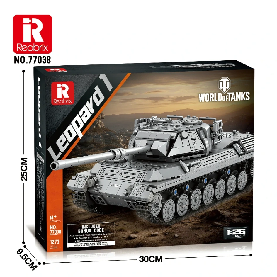 Puzzle 3D in legno - Carro armato AMX 13 105 Ltle Story WOT05