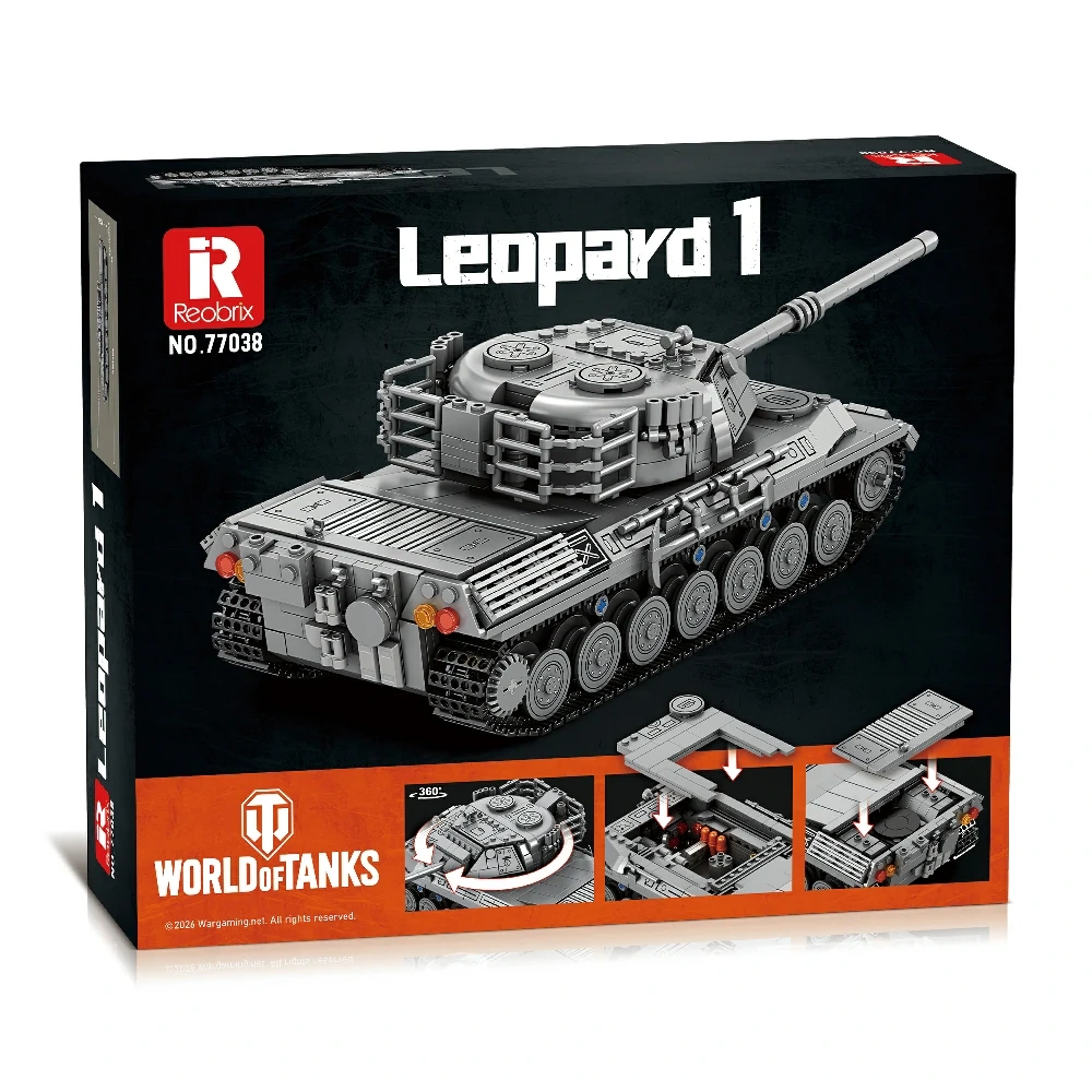 Leopard 1 Tank 1:26 Scale Model