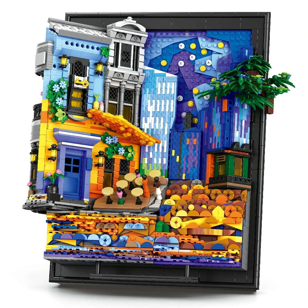 Cafe Terrace At Night