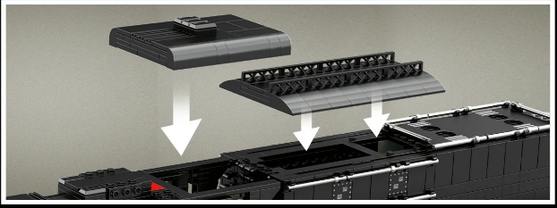 Reobrix 66805 Big Boy: Interactive Opening Design for a Steam Locomotive.