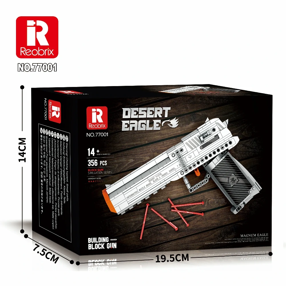 Reobrix 77001 Pistol Desert Eagle