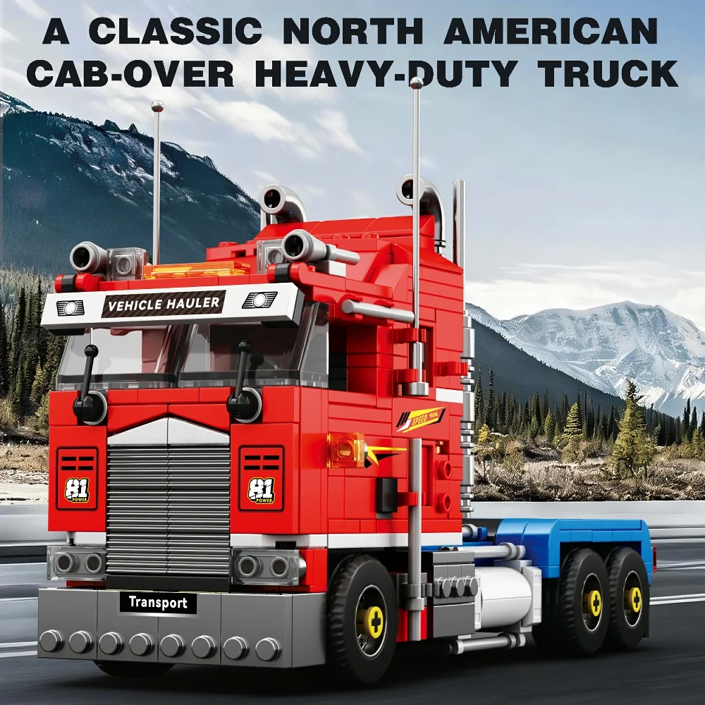 Semi Truck With Trailer